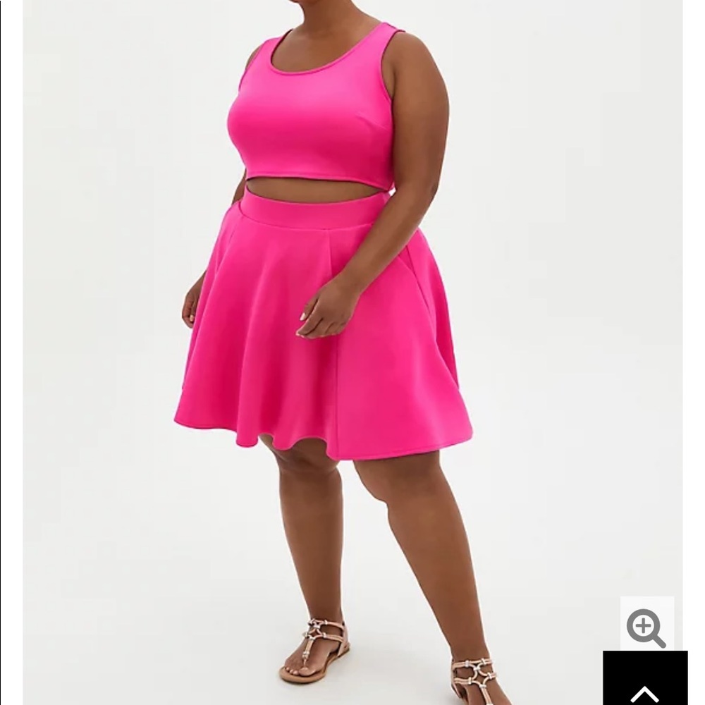 TORRID NEON PINK SCUBA SET